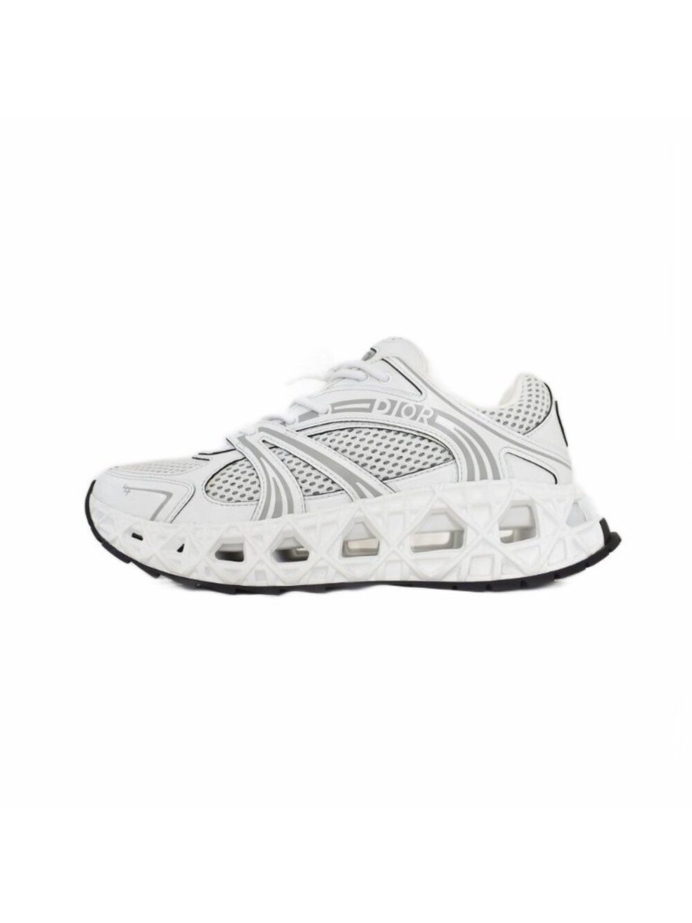 Dior Nxxt Technical Fabric Sneakers White